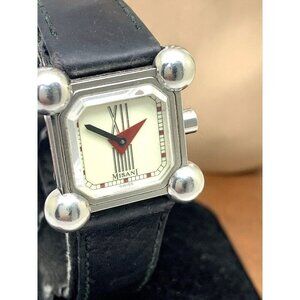 Misani Women's Watch Hermitage 2100 Swiss Quartz 20mm Petite Square Tank Leather